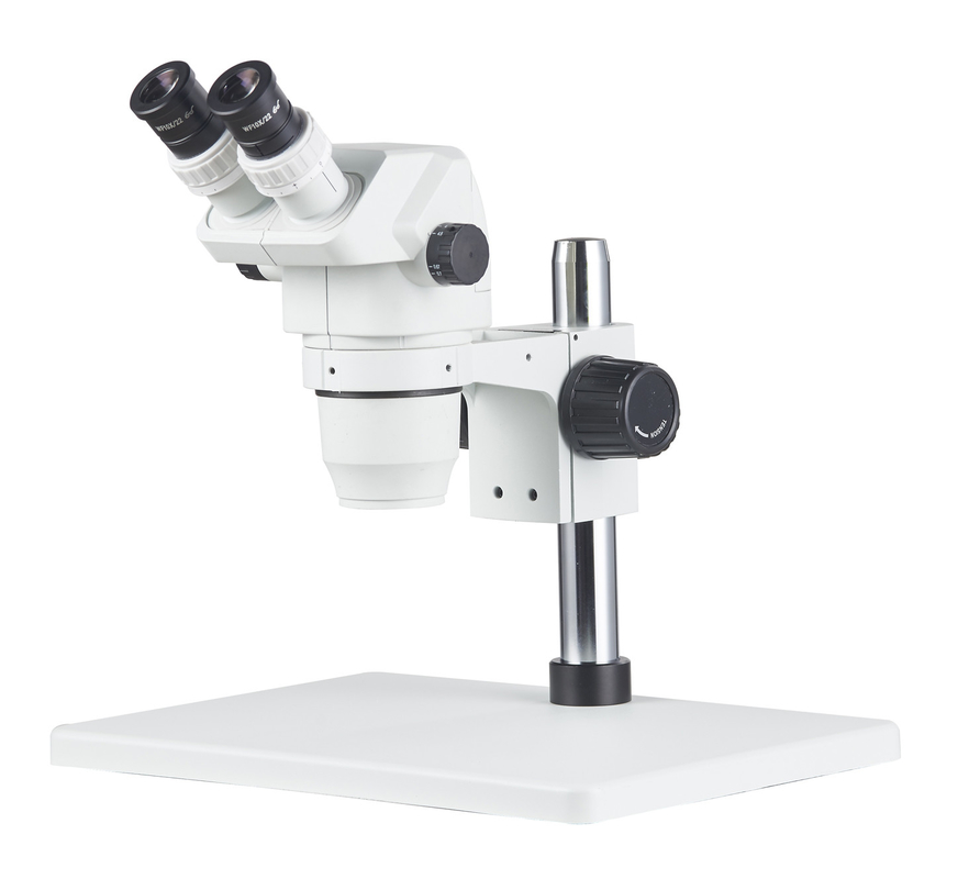 A23.3667L OPTO-EDU 6.7x - 45x Stereoscopic Zoom Microscope With Pole Stand