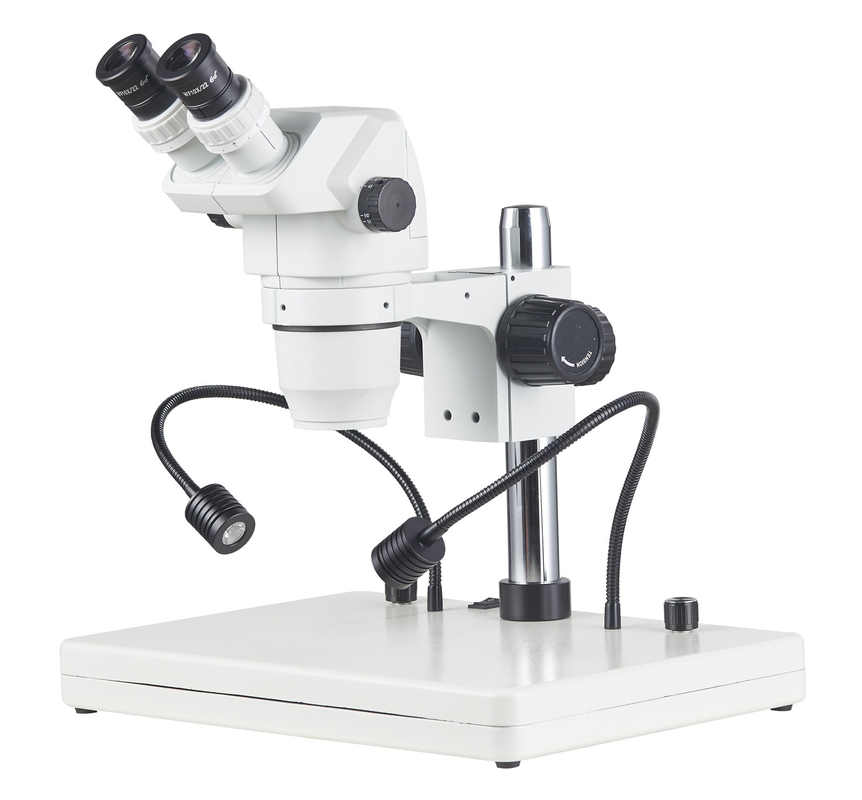 A23.3667L OPTO-EDU 6.7x - 45x Stereoscopic Zoom Microscope With Pole Stand