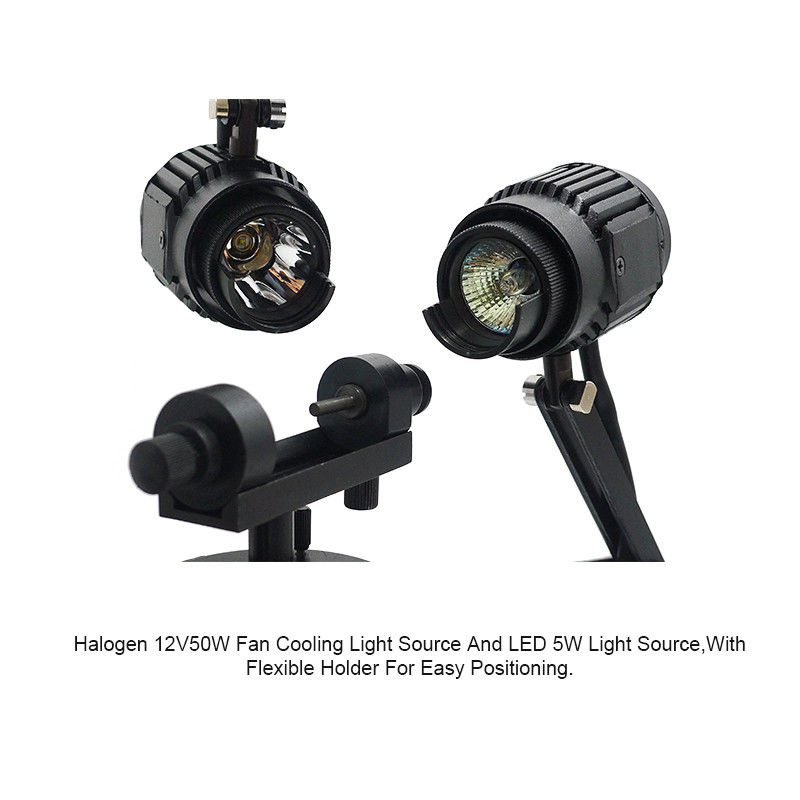 OPTO-EDU 3.2x - 192x Binocular Forensic Comparison Microscope with LED Illumination for Student and School Applications