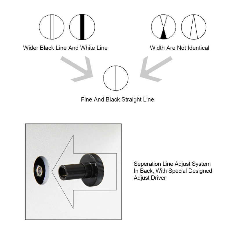 Forensic Comparison Microscope with 3.2x~230x Magnification 10.5'' LCD Pad and 4K Digital Camera