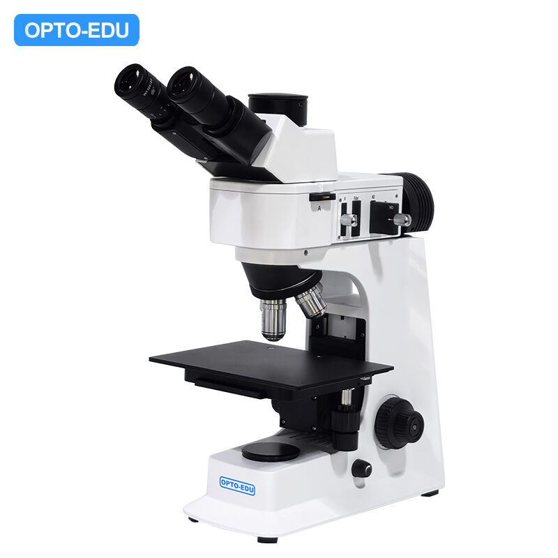OPTO-EDU A13.2605 Metallurgical Microscope Reflect Light Trinocular