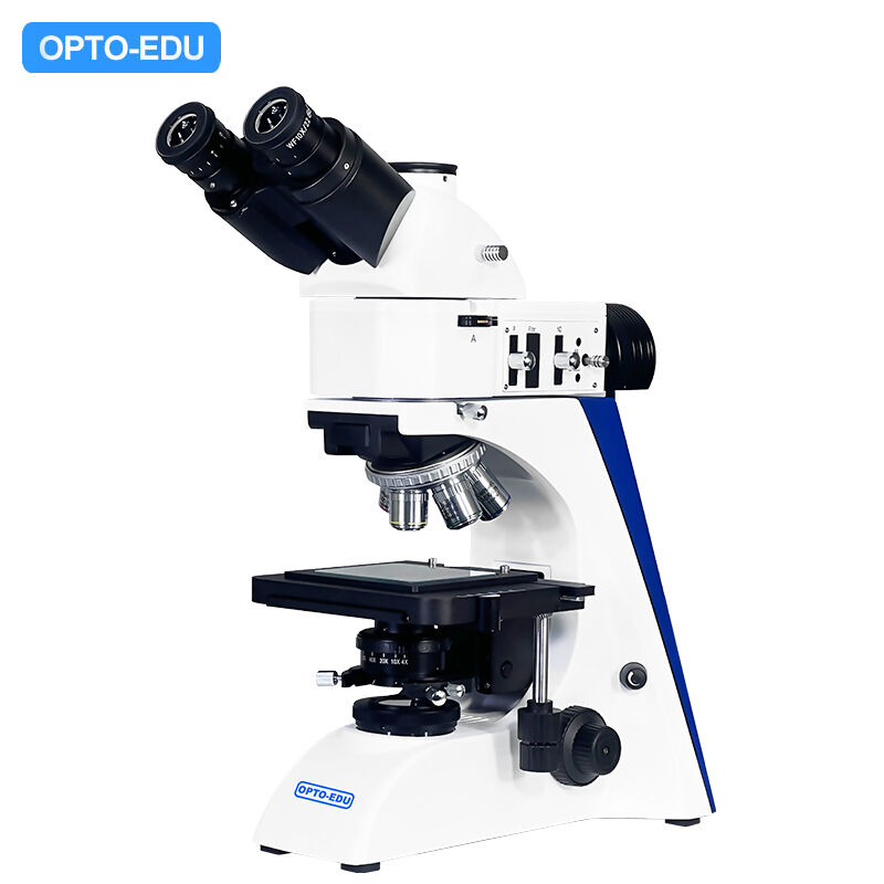 OPTO-EDU A13.2604 50 - 1000X Metallurgical Optical Microscope Trinocular With LED
