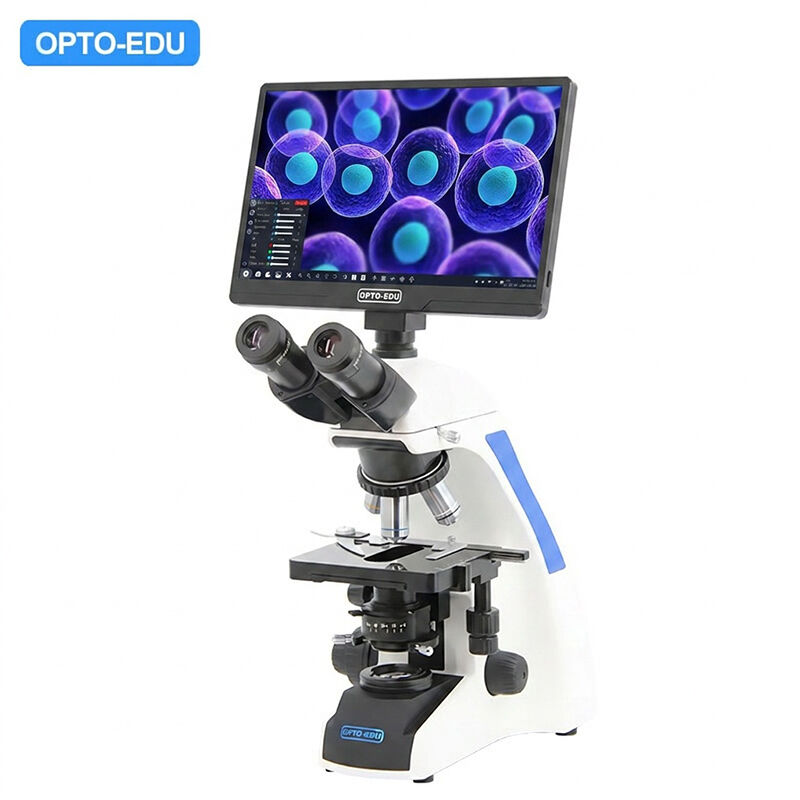OPTO-EDU A33.1550 Laboratory Biological 11.6" LCD 8.0M Digital Microscope HDMI USB3.0 WIFI Output